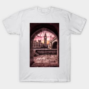 London Big Ben Sunset T-Shirt